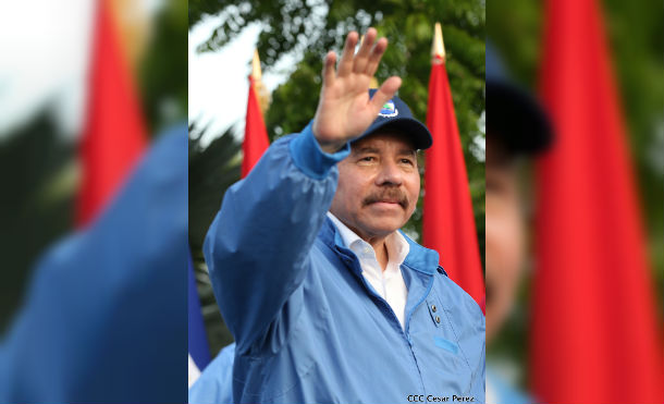 Comandante Daniel Ortega en el Acto del Repliegue 39 (13 de Julio del 2018)
