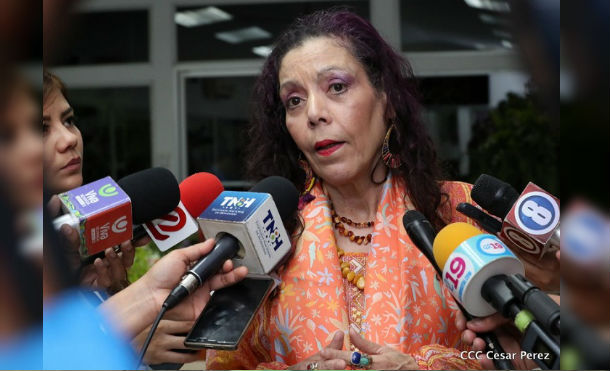 Compañera Rosario lamenta asesinatos de militantes sandinista en Waslala y de una doctora brasileña en la capital