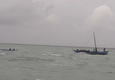 Costa Caribe Norte: Fuerza Naval Nicaragüense rescata a 11 personas en un velero que naufragó