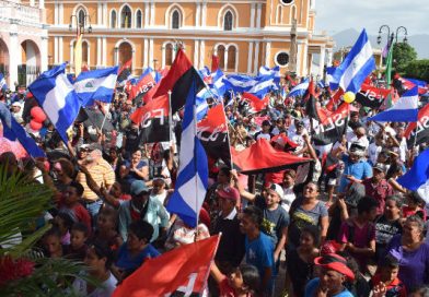 Granadinos celebraron el 39 Aniversario de la Revolución Popular Sandinista