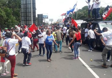 Población conmemora el 39/19 en las calles de Masaya