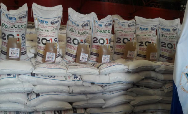 Gobierno Sandinista reanuda distribución de merienda escolar