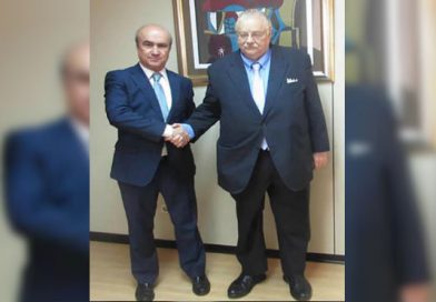 Ministro Paul Oquist sostiene reunión con el Secretario General de la OEI