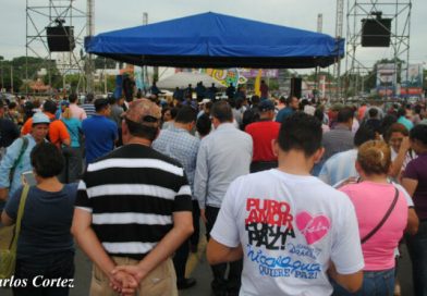 Nicaragua sigue orando por la paz a cien días del intento de golpe de estado