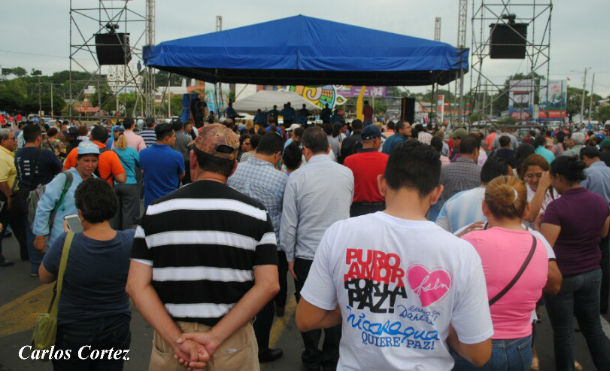 Nicaragua sigue orando por la paz a cien días del intento de golpe de estado
