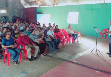 Familias de El Rama realiza jornada de oración por Nicaragua