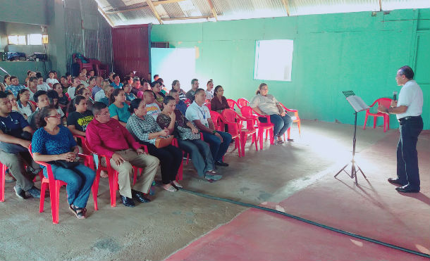 Familias de El Rama realiza jornada de oración por Nicaragua