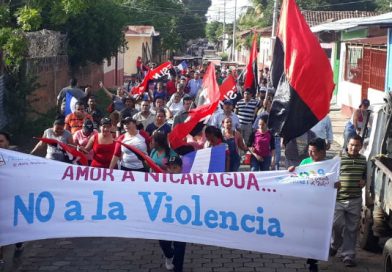 Familias de Malpaisillo celebran con una alegre caminata la paz que se vive en el municipio