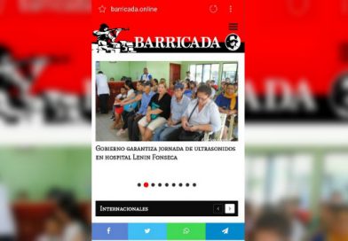 Presentan portal de noticias de Barricada