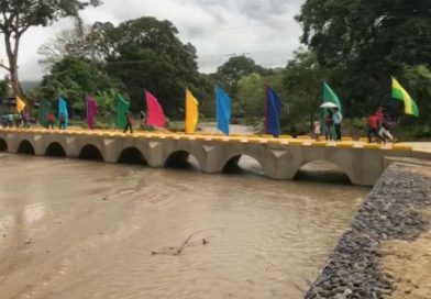 Nueva Segovia: Alcaldía de Jalapa inaugura nuevo puente en la comunidad Río Abajo