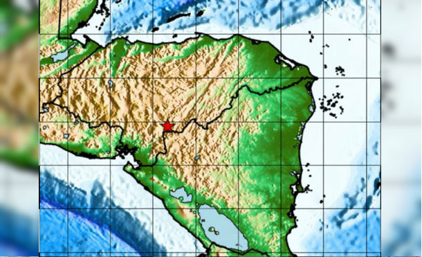 Reportan sismo en Honduras