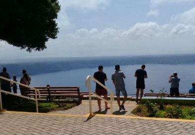 Catarina recibe a turistas extranjeros