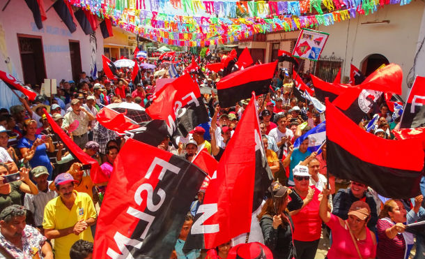 Chinandega: Familias participan en caravana por la paz y el amor en Villanueva