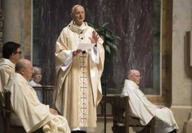El cardenal Donald Wuerl, que antes fue obispo en Pittsburgh, en la catedral de Saint Matthews de Washington.