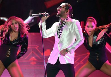 El cantante Maluma durante un concierto en Las Vegas, Nevada. 5 de mayo de 2018. Ethan Miller / AFP