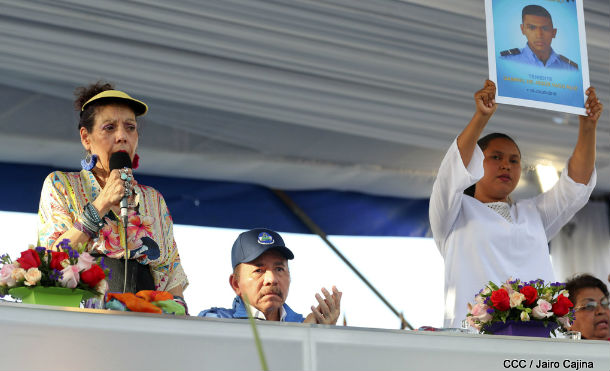 Compañera Rosario: Ola diabólica de terrorismo azotó Nicaragua