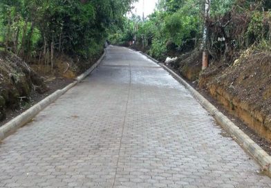 Nindirí: Familias de la comarca El Cocal celebran la construcción de nuevo adoquinado