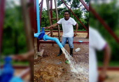 Gobierno sandinista desarrolla 4 proyectos de agua en comunidades de Prinzapolka