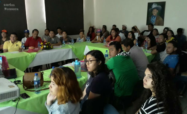 Movimiento Ambientalista Guardabarranco realiza capacitación a jóvenes promotores ambientales