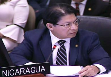 Nicaragua rechaza convocatoria y proyecto de resolución de la OEA por considerarlos de carácter intervencionista