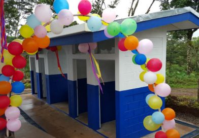 Inauguran baterías sanitarias en escuela de San Rafael del Norte, Jinotega