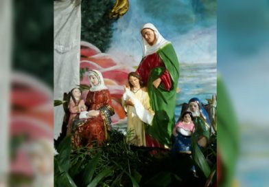 Familias de Nindirí celebran con algarabía octava a su patrona Santa Ana