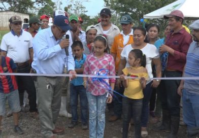 Nueva Guinea: Alcaldía inaugura caminos rurales en la comunidad El Laberinto