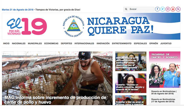 Portada de El 19 Digital