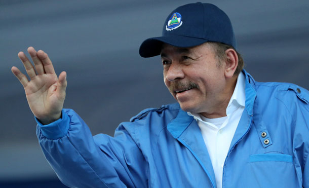 Presidente Comandante Daniel Ortega durante el acto en conmemoración de los 51 años de las Gesta Heroica de Pancasán - Foto / CCC. Jairo Cajina