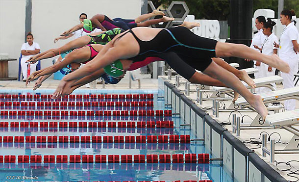 Realizan campeonato de natación en el Complejo de Piscinas Michelle Richardson