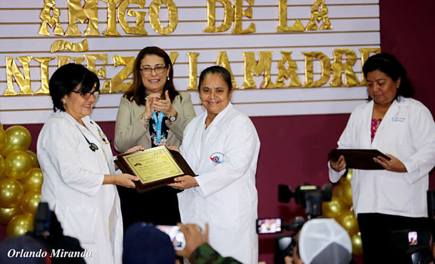 UNICEF reconoce labor desarrollada por Hospital Alemán Nicaragüense