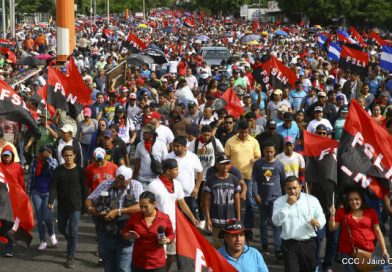 Paz y Justicia demandan miles de nicaragüenses en Managua