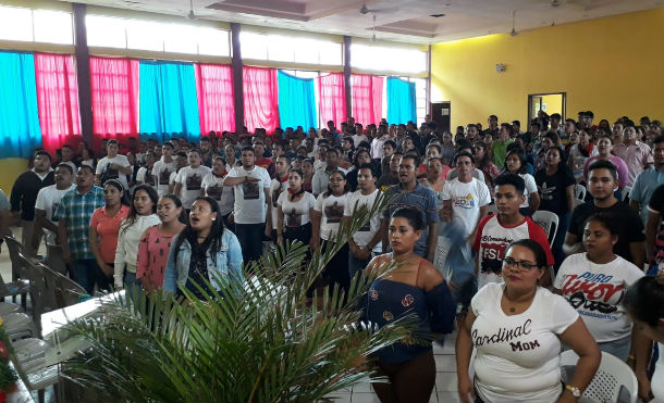Juventud de Matagalpa se pronuncia a favor de la paz, la unidad y da su respaldo al FSLN