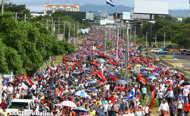 Nicaragua protagoniza inmensa caminata pidiendo Justicia para las víctimas del terrorismo golpista