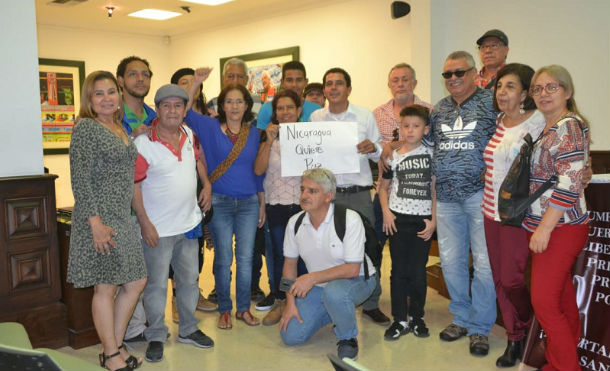 Amigos de Nicaragua siguen manifestando su solidaridad y respaldo al restablecimiento de la Paz 