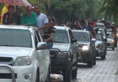 Segovianos salen en caravana para demandar justicia y reparación a las familias víctimas del terrorismo golpista