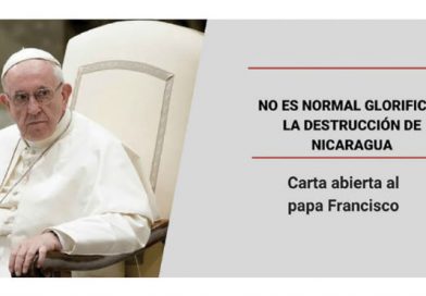 No es normal glorificar la destrucción de Nicaragua
