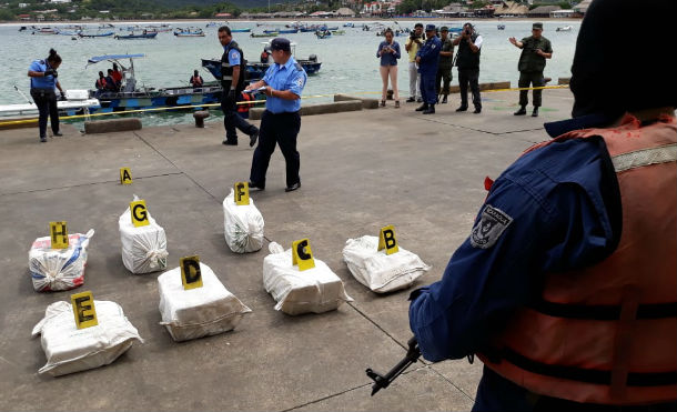 Fuerza Naval nicaragüense logra exitosa incautación de droga en San Juan del Sur