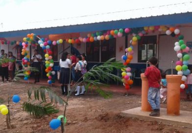 Gobierno Sandinista inaugura escuela y Centro Comunitario en la comunidad El Carmen, en El Tuma La Dalia