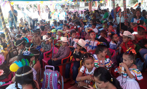 MINED realiza X Festival Folklórico Departamental de preescolar en Juigalpa