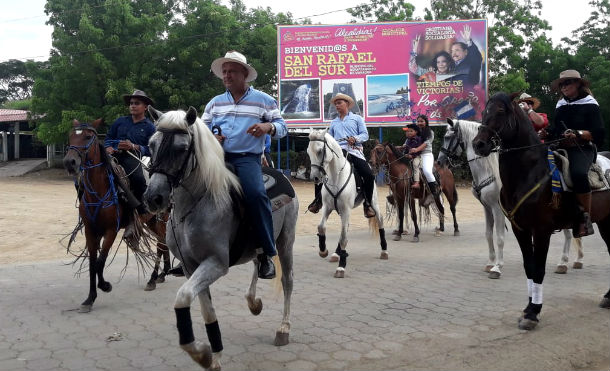 San Rafael del Sur: San Cayetano culmina sus fiestas patronales con alegre desfile hípico