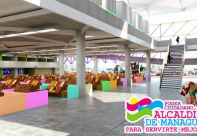 Construcción del nuevo galerón en el Mercado Oriental avanza en un 80 por ciento