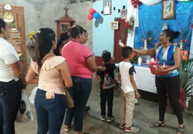 Familias de Quezalguaque vivieron con fervor a la Virgen Asunción de María
