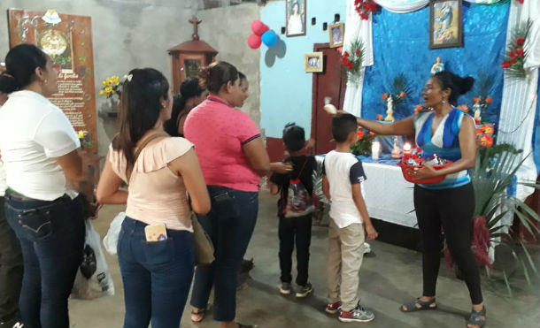 Familias de Quezalguaque vivieron con fervor a la Virgen Asunción de María