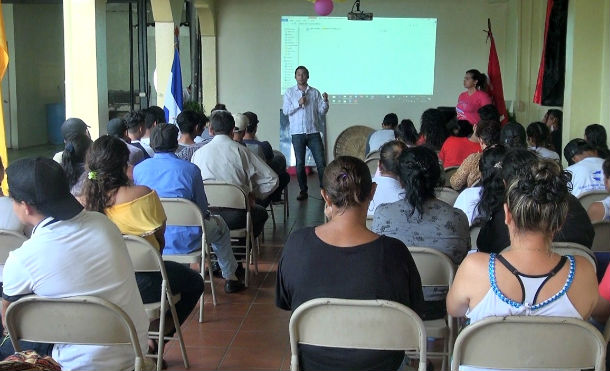 Nindirí: Juventud sandinista ratifica su compromiso de continuar sirviendo a la patria