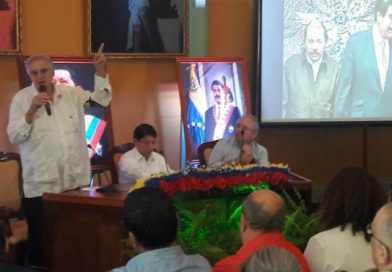 Nicaragua se solidariza con el Presidente Nicolás Maduro