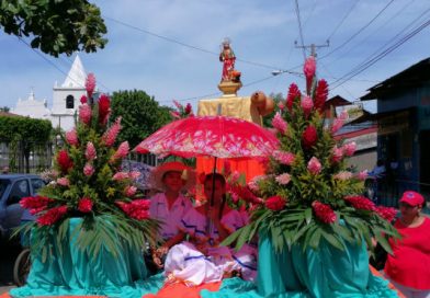 Chinandega: Continúan las Pitadas y Procesiones de San Roque en El Viejo