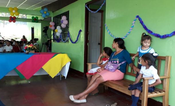 Gobierno Sandinista entrega mejoramiento de puesto de salud a familias de Quezalguaque