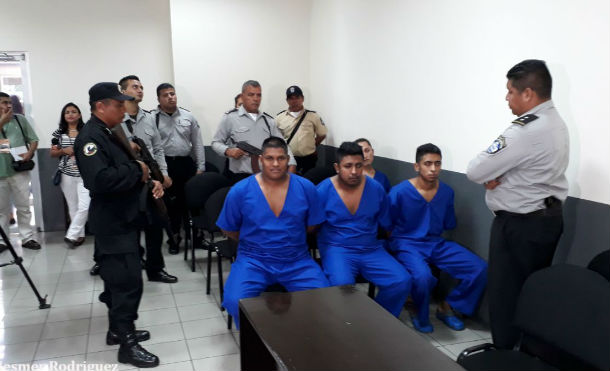 Realizan audiencia inicial contra terroristas del municipio de Jinotepe