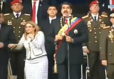 Reportan una explosión en pleno discurso de Nicolás Maduro en Venezuela